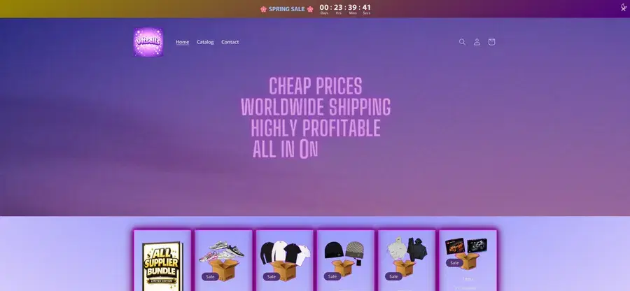 V1T — Lifestyle storefront