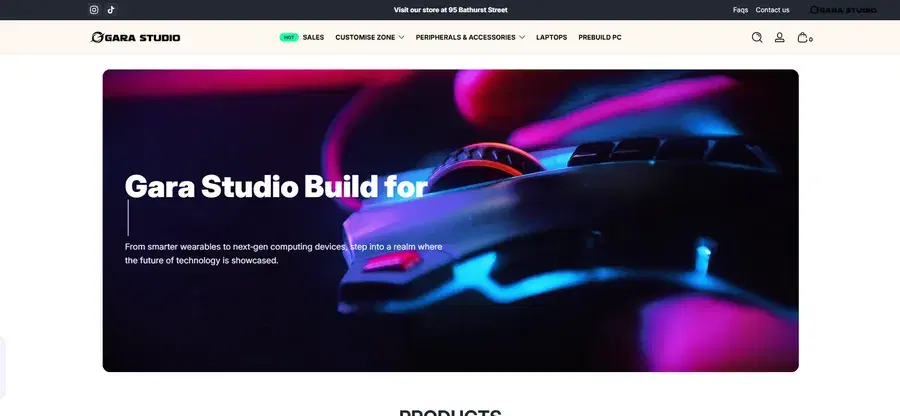 Gara Studio — Creative Studio storefront