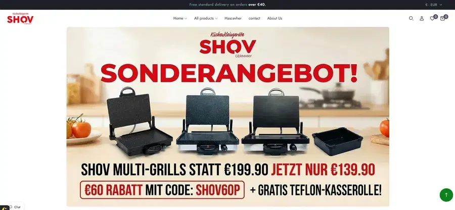 Shov — Kitchenware storefront