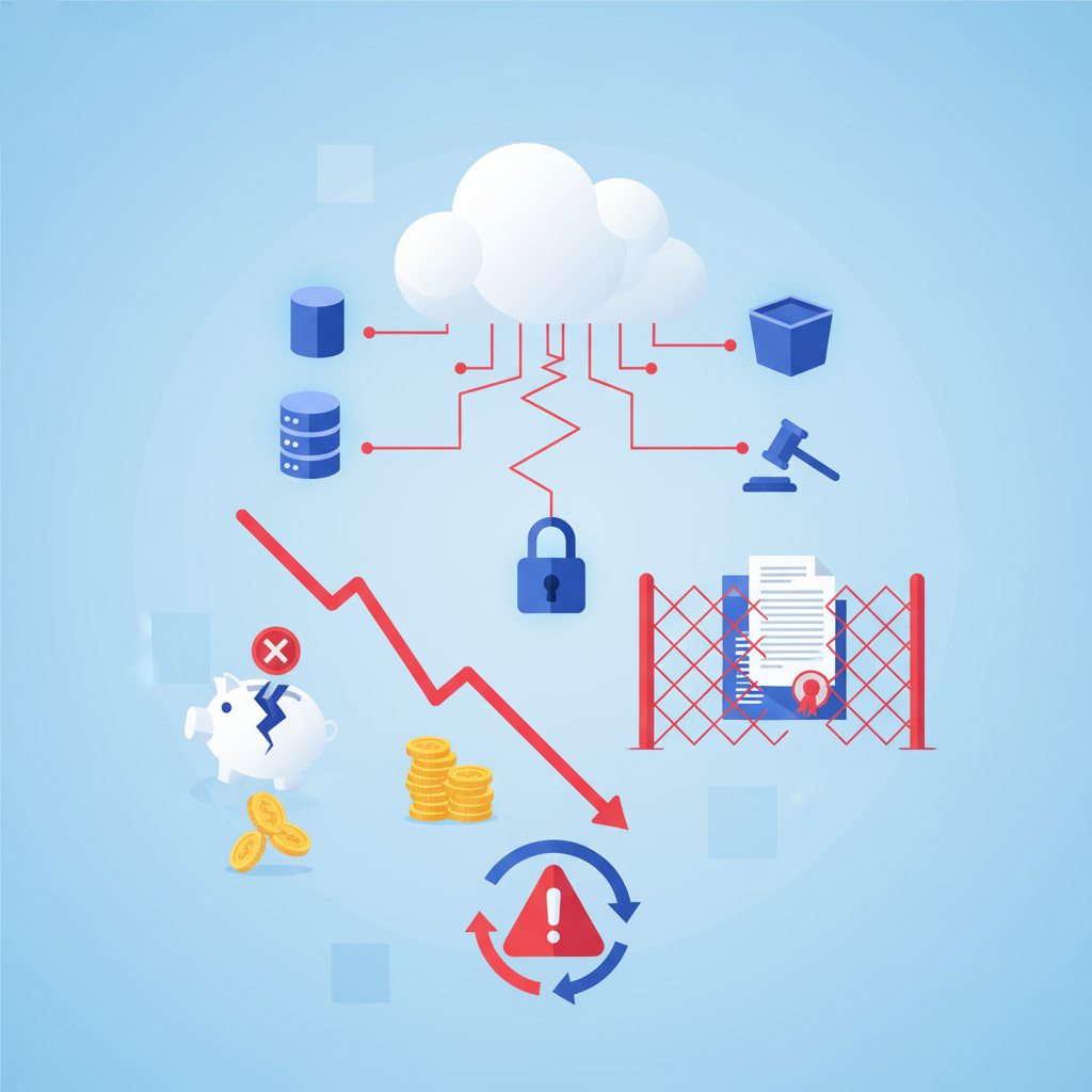 Financial and compliance cost of cloud misconfiguration