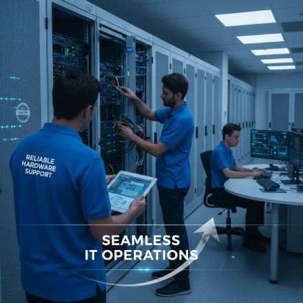 Hardware Support Services for Server Maintenance, Device Repair, IT Equipment Installation, and Infrastructure Optimization
