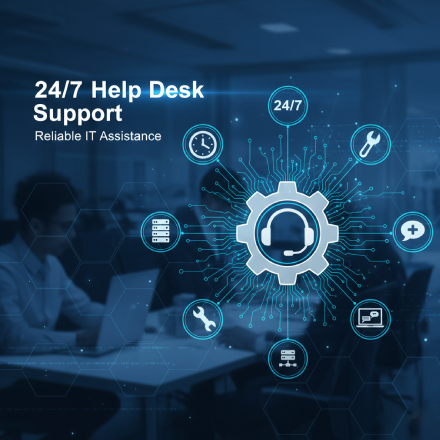 24/7 Help Desk Support Services for IT Assistance, Technical Issue Resolution, and Customer Support