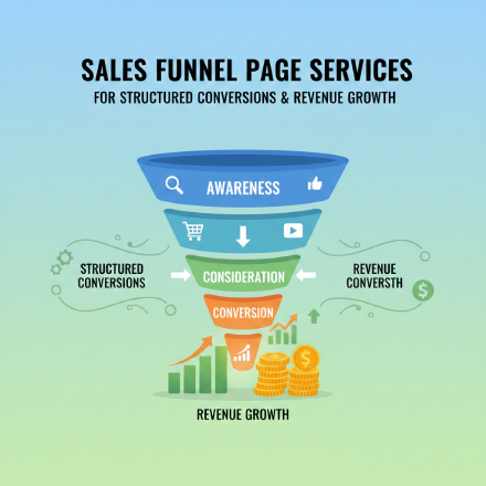 Sales Funnel Page Design Services for Lead Nurturing, Conversion Optimization, and Revenue Growth