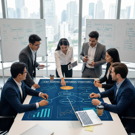 Lead Scoring and Nurturing Services for Sales Funnel Optimization, Automated Workflows, and Conversion Growth