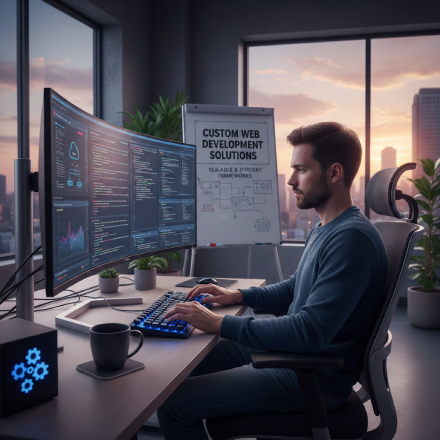 Custom Web Development Services for Modern, Scalable Websites and Web Applications