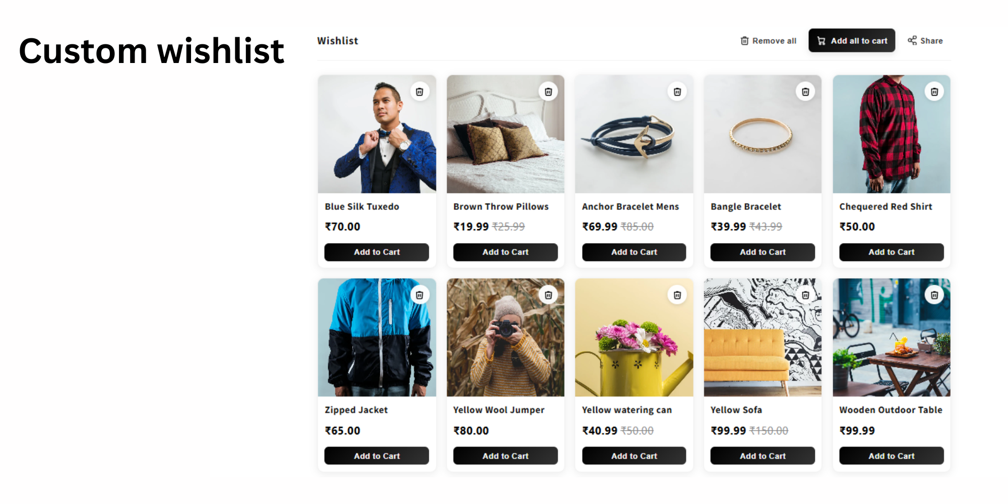Smart Wishlist for Your Store