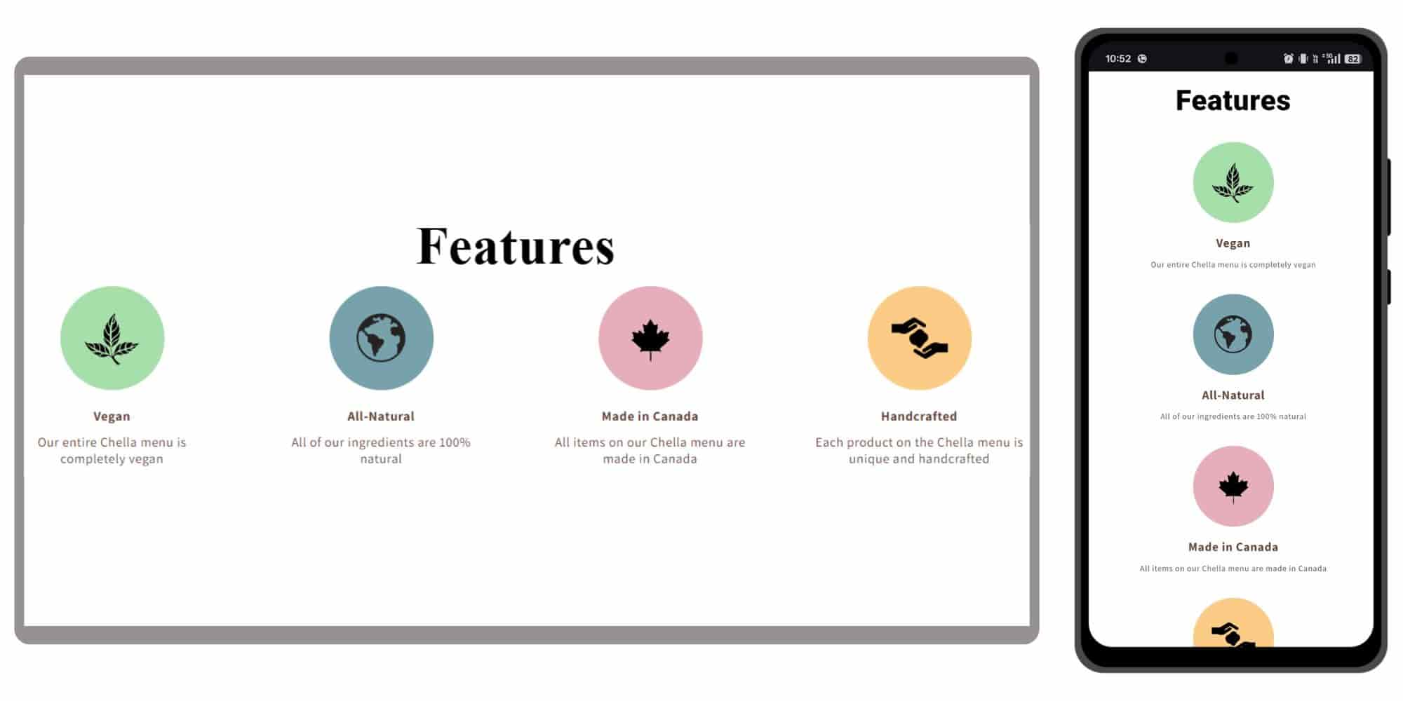 Features preview